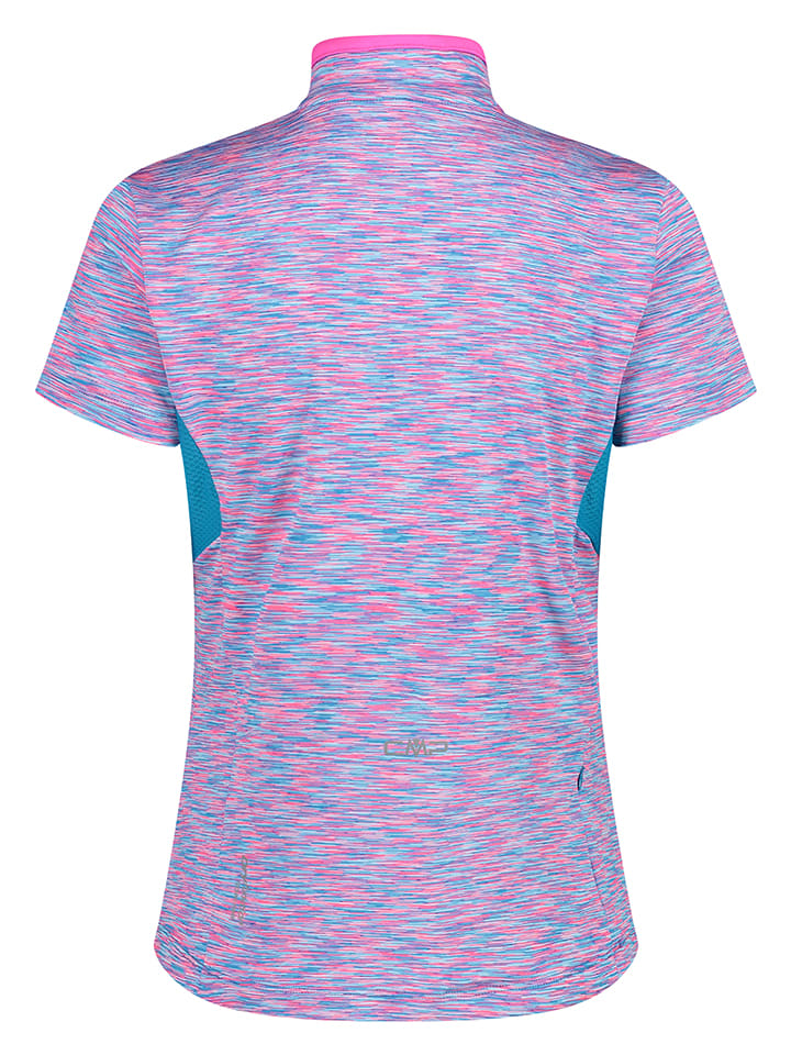 CMP Fahrradtrikot in Pink/ Blau günstig kaufen