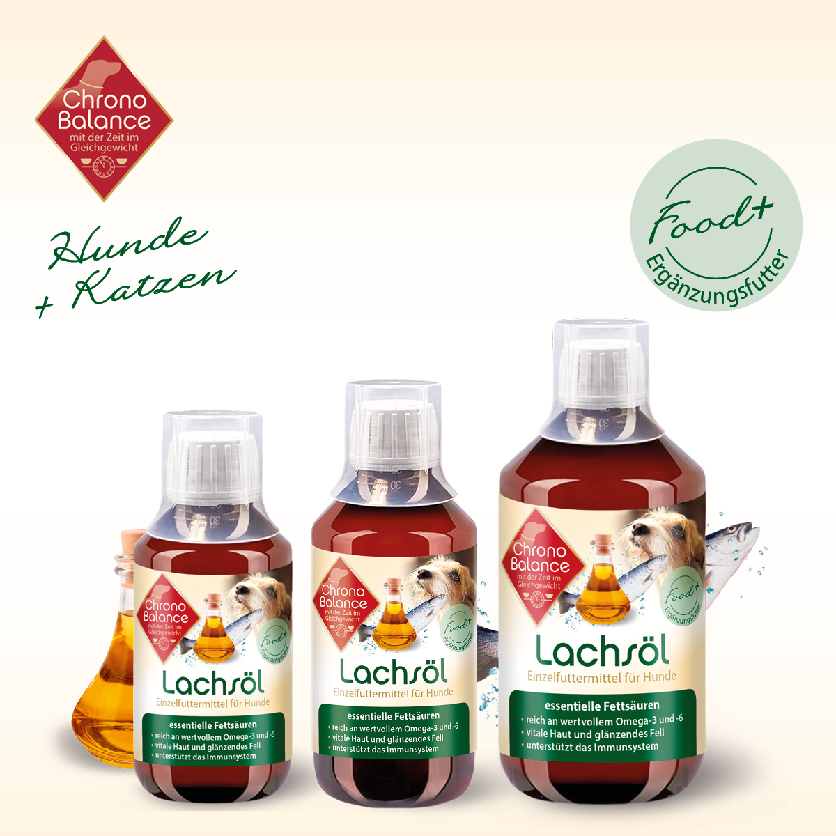 ChronoBalance Ergänzungsfutter & Aufzucht ChronoBalance Lachsöl 250 ml