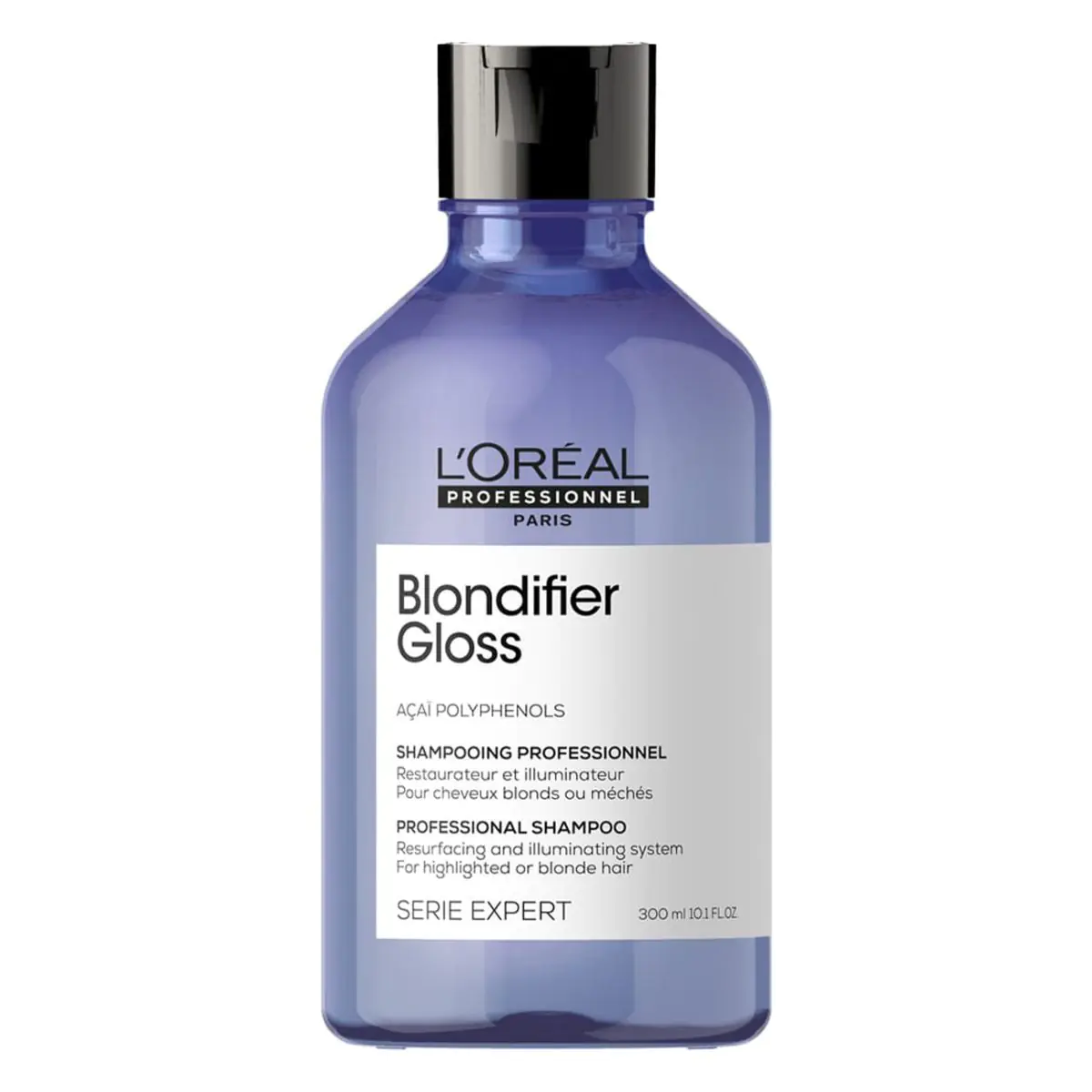 L'Oréal Professionnel Paris Blondifier Gloss Shampoo til Blondt hår, 300 ml