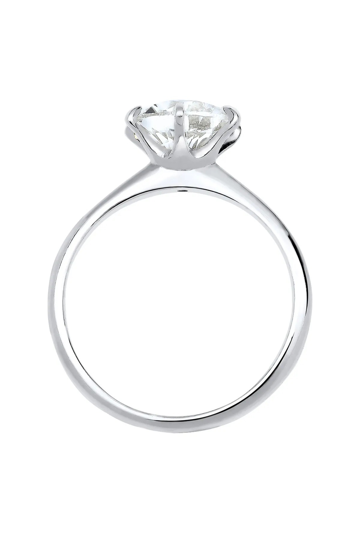 ELLI  Ring Verlobungsring Kristalle 925 Silber