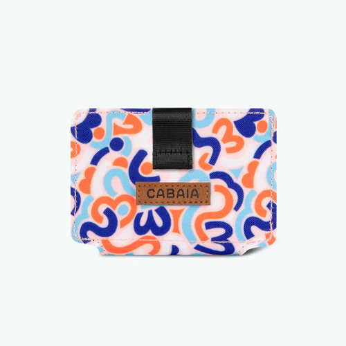 Orange Hoi An card holder