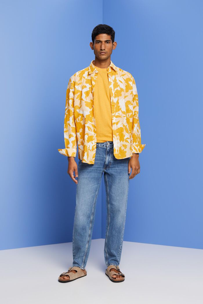 Jeans in bequemer, schmaler Passform