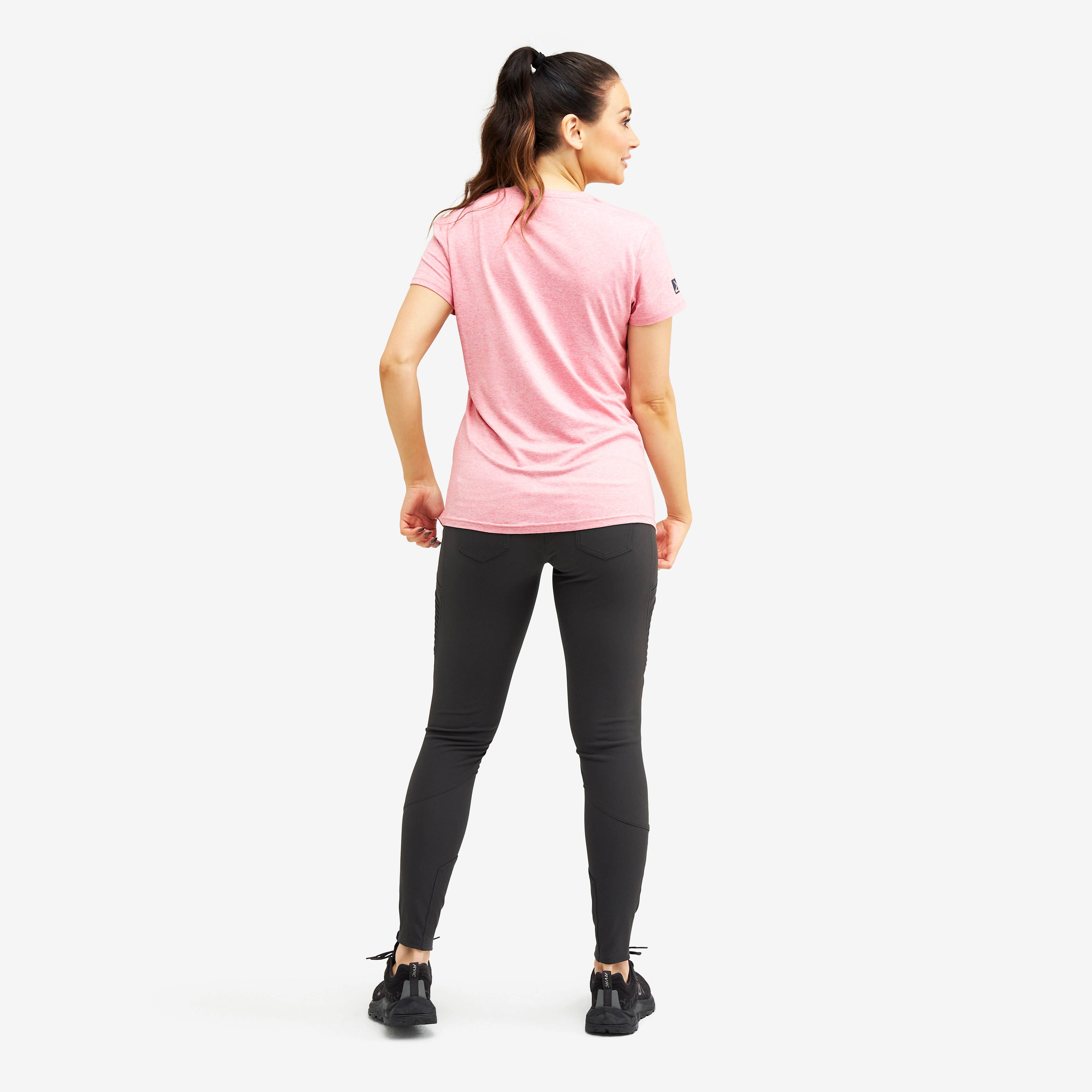 Vagabond Tee Femme Orchid Smoke Melange
