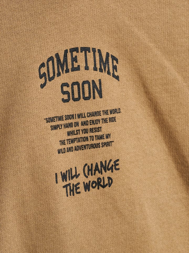 Sometime Soon Sometime Soon Kapuzenpullover Stmdimas Hoodie Kinder in SEPIA TINT günstig kaufen