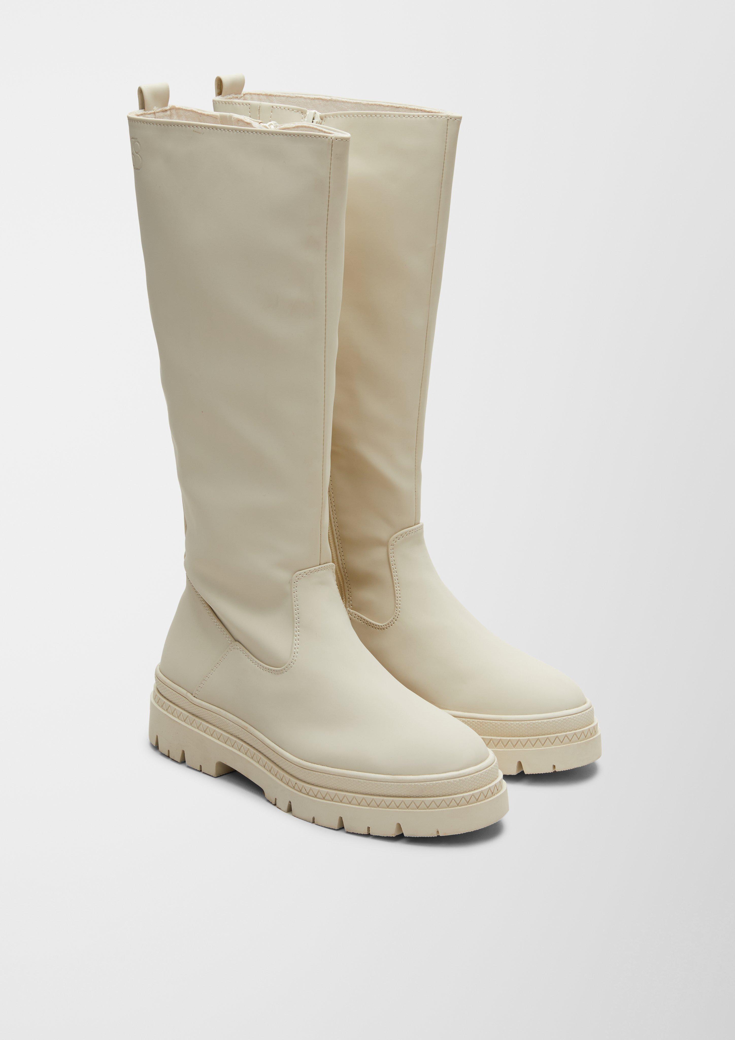 Stiefel in Leder-Optik  6006551-462
