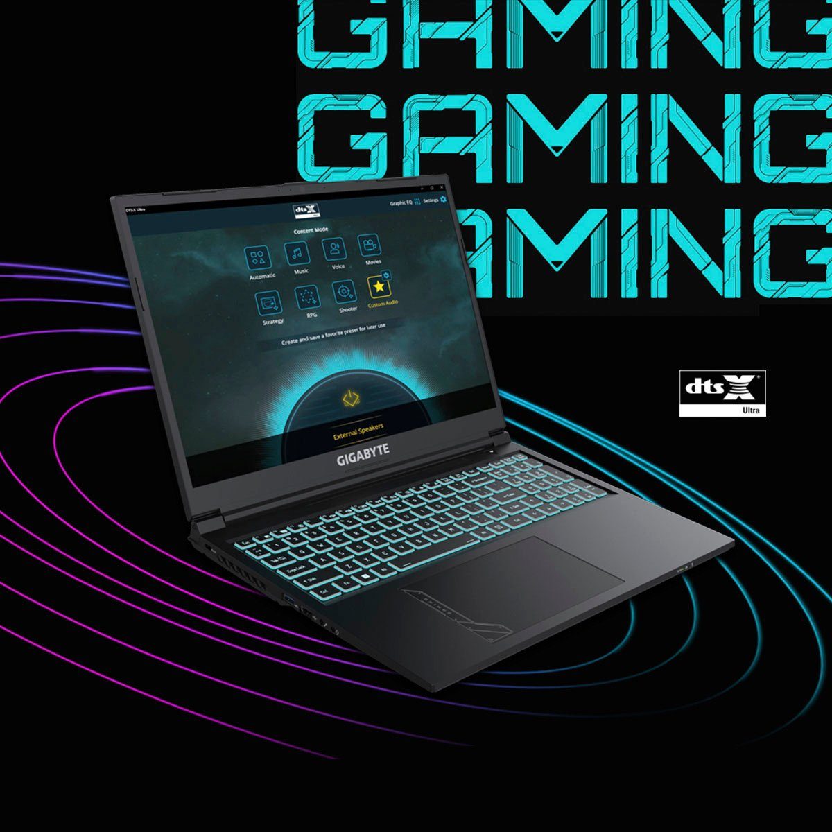 Gigabyte G6 KF-H3DE854SD Gaming-Notebook (40,64 cm/16 Zoll, Intel Core i7 13620H, GeForce RTX 4060, 1000 GB SSD)