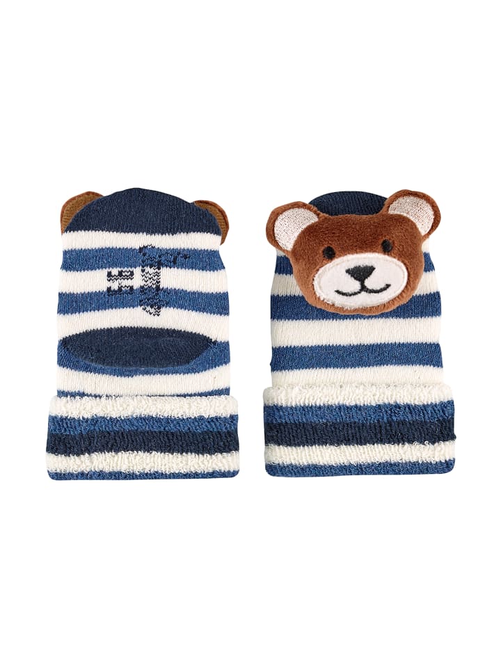 Sterntaler Baby Rasselsocken Bär in marineblau günstig kaufen 16