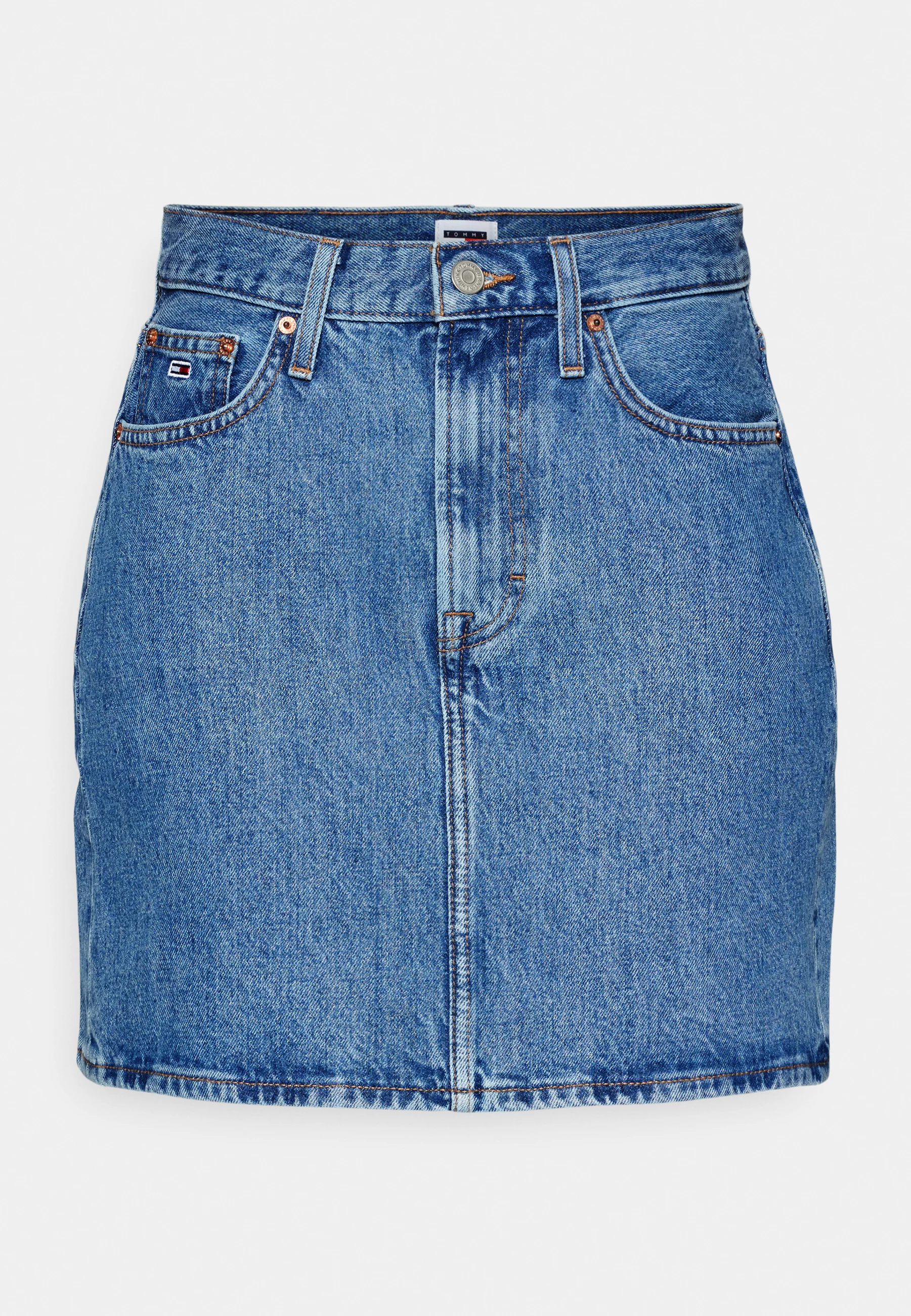 Tommy Jeans MOM SKIRT - Falda vaquera