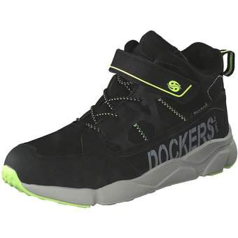 Dockers Klett Boots in schwarz
