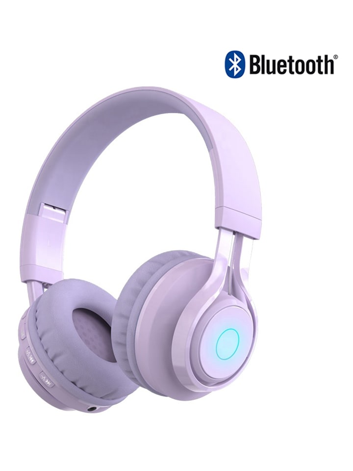 SmartCase Bluetooth-Over-Ear-Kopfhörer in Lila günstig kaufen onesize