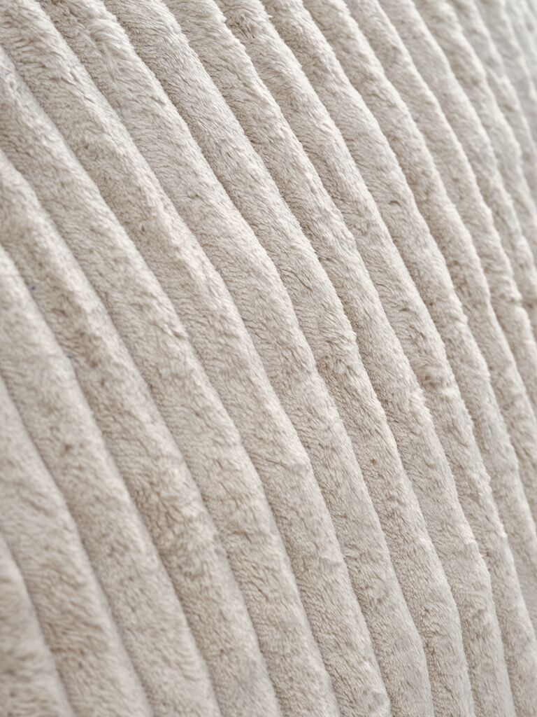 FOULUM Krzesło Beanbag FOULUM 109x64x109 beżowy sztruks
