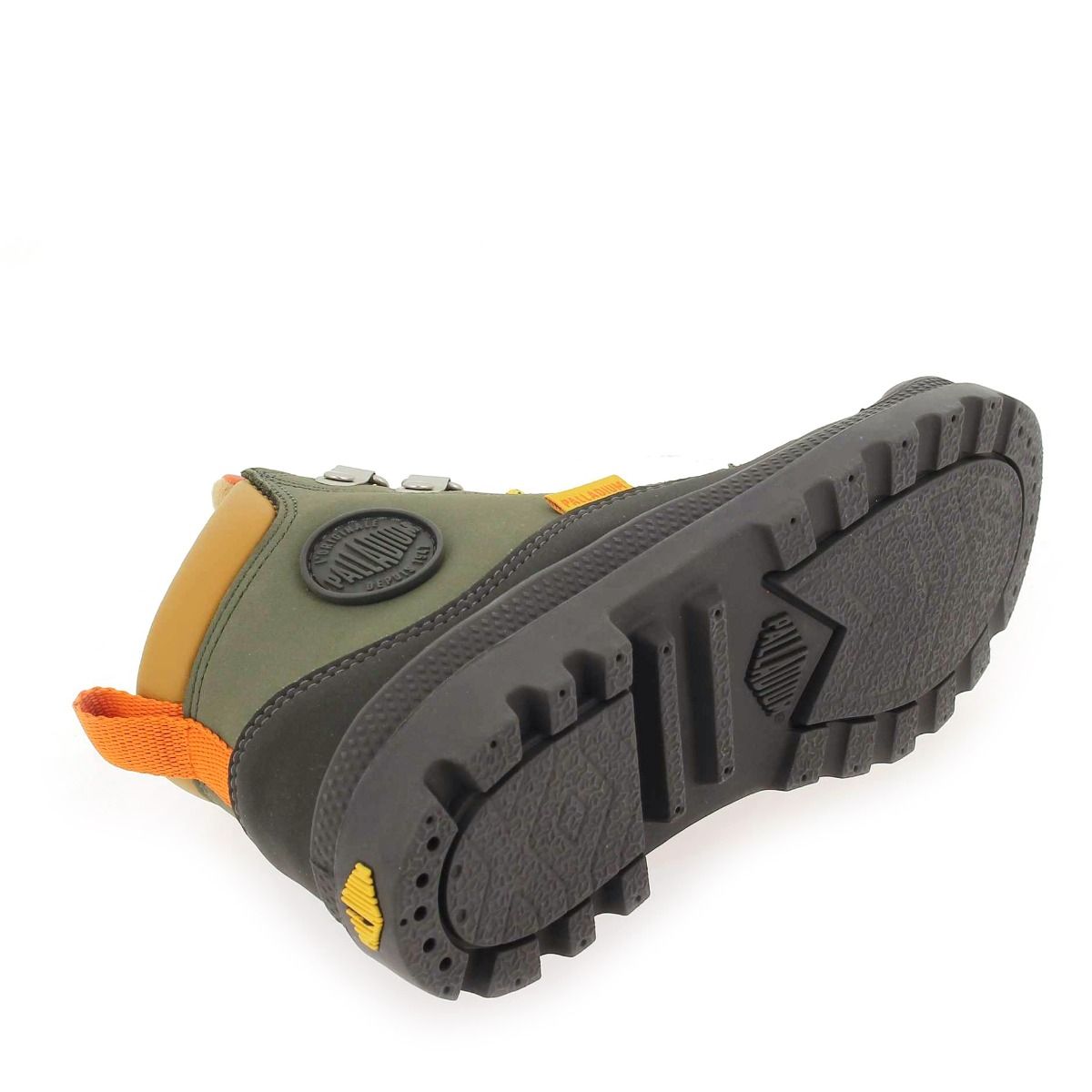 Palladium  PAMPA HI CUFF HKR WP - Kaki Orange