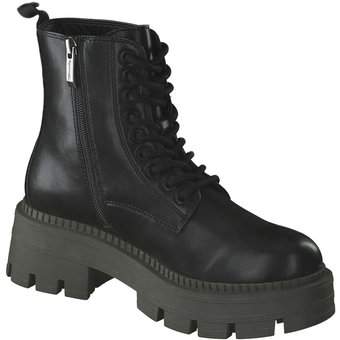Tamaris Schnür Boots in schwarz