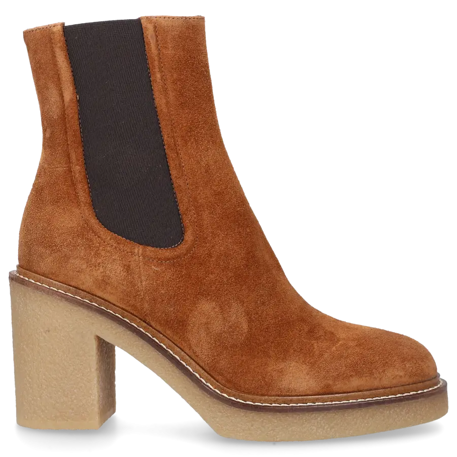 EN AVANT - Chelsea Boots 527-16 Veloursleder - braun