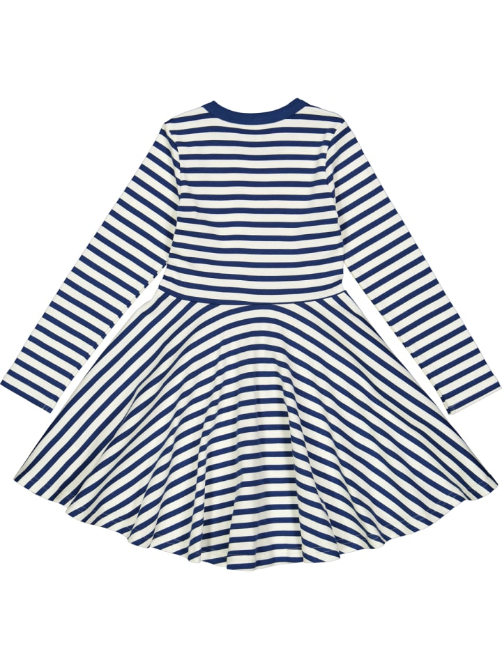Fred´s World by GREEN COTTON Langarmkleid in Almond/ Navy günstig kaufen