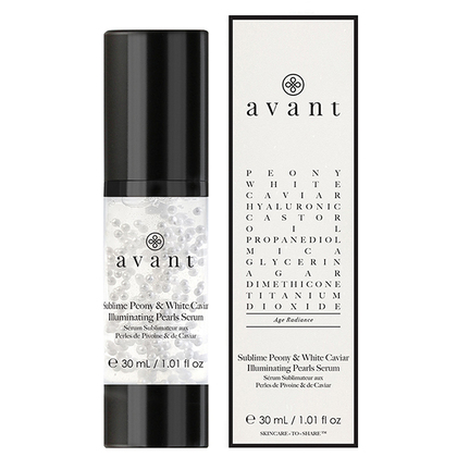 Avant Skincare Sublime Peony White Caviar Illuminating Pearls Serum Moisturiser