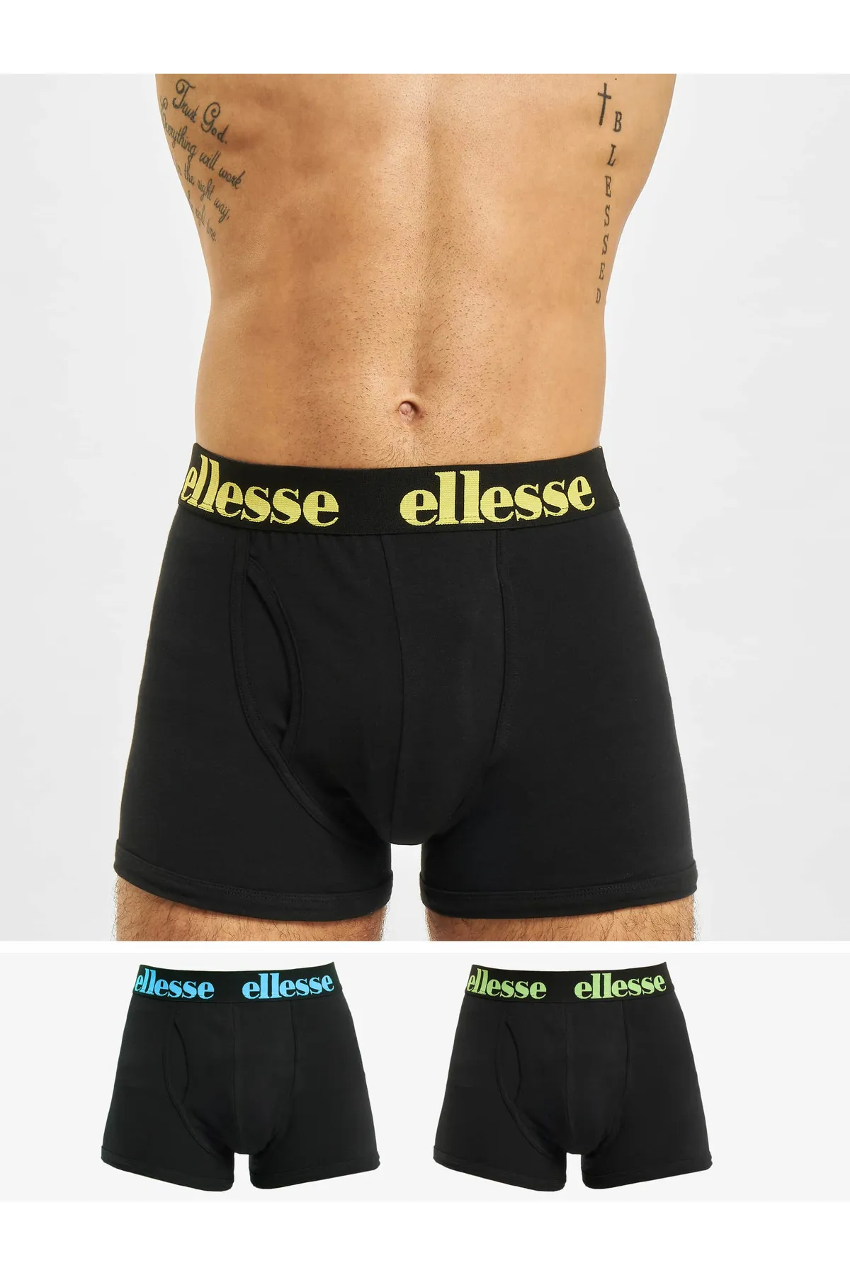 Ellesse  Herren Ellesse Hali 3er-Pack Trunks Unterwäsche
