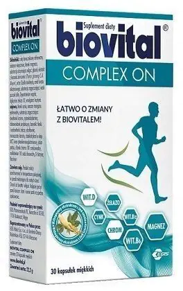 Biovital Complex ON, Set vitamina i minerala za muškarce, Kapsule