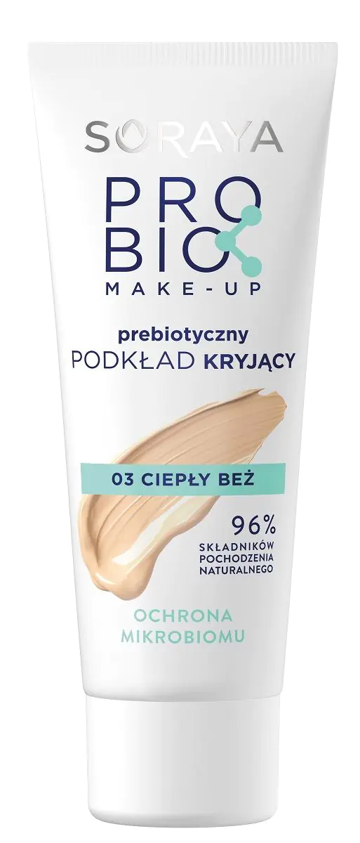 Soraya ProBIO Make-Up Prebiotic Coverage Foundation 03 Warm Beige