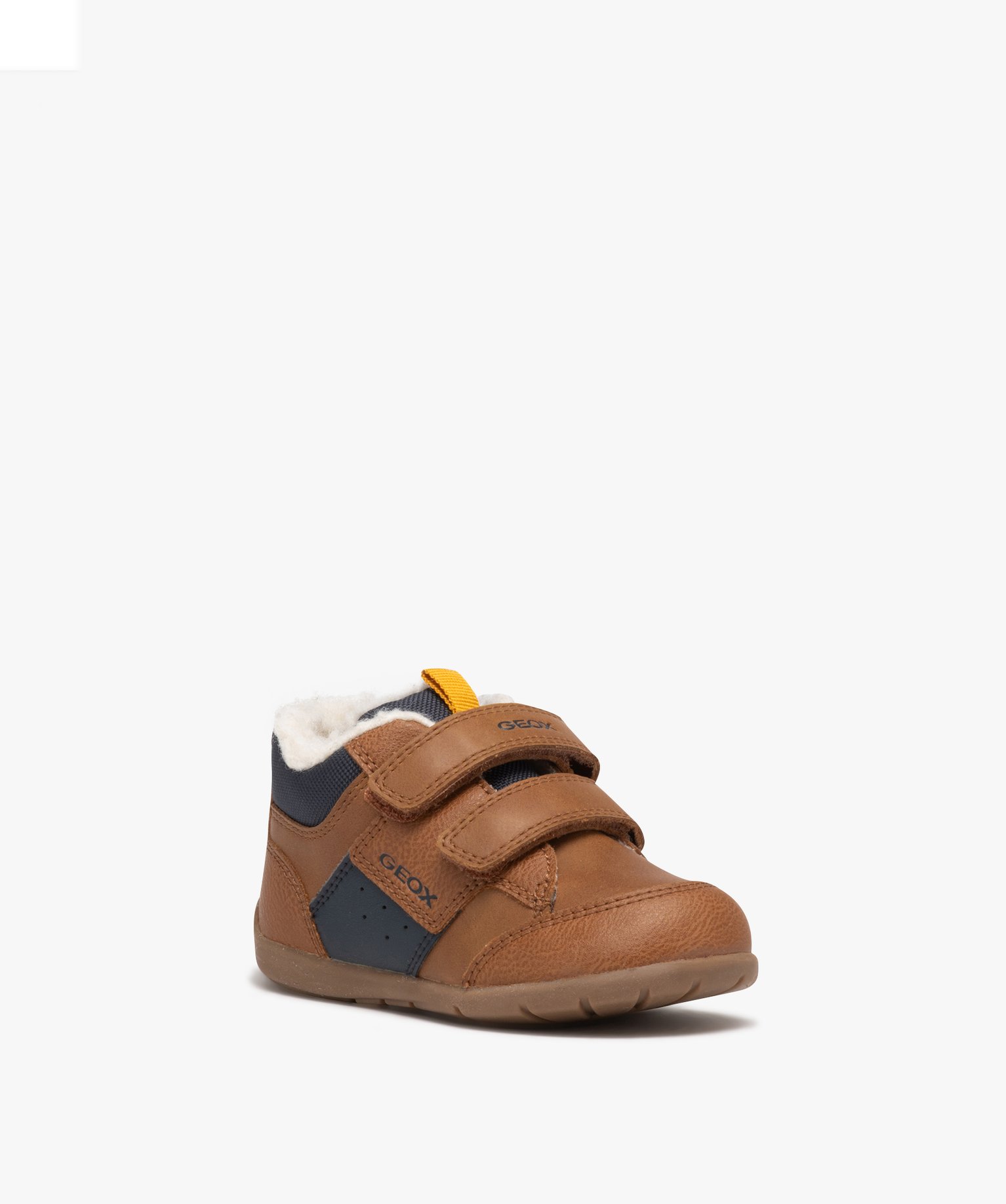 Chaussures premiers bébé Garçon fourrées sherpa à doubl... camel | GEMO