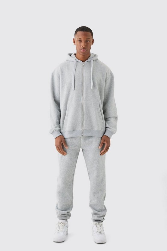 Oversize Hoodie mit Reißverschluss