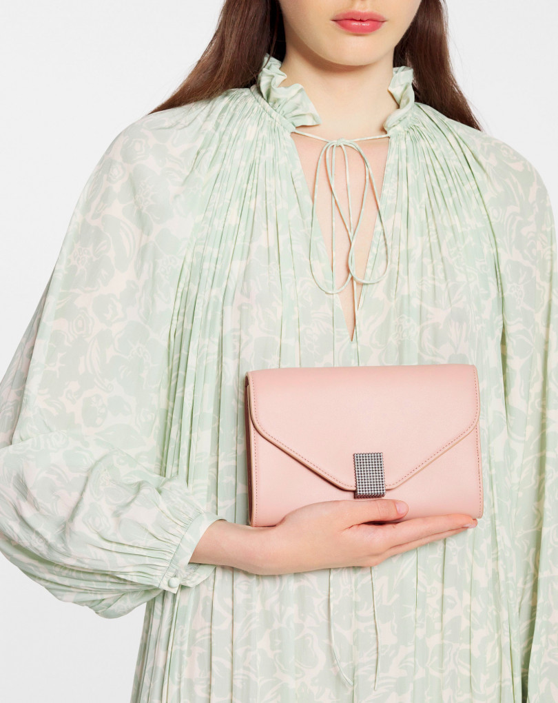 POCHETTE À CHAINE CONCERTO EN CUIR