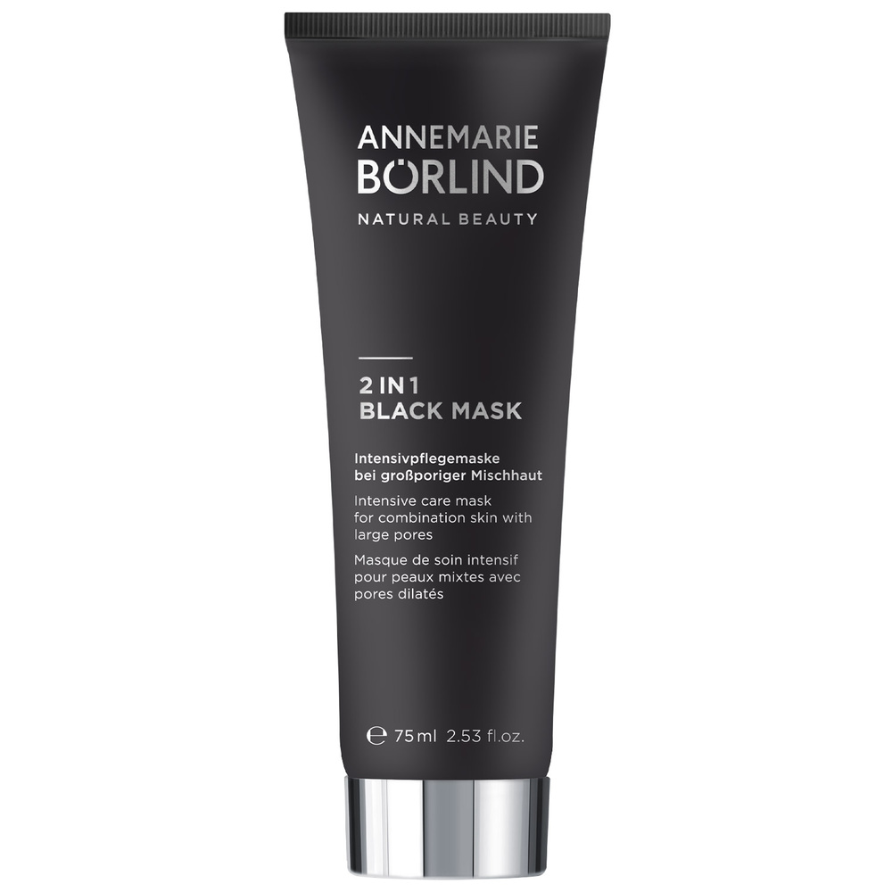 annemarie börlind 2IN 1 BLACK MASK Masque peaux mixtes