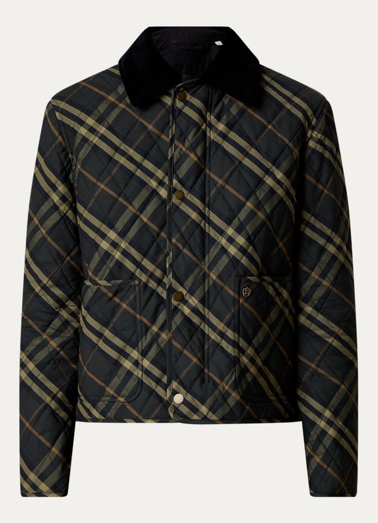 Μπλούζα Burberry από οργανικό βαμβάκι με καρό σχέδιο