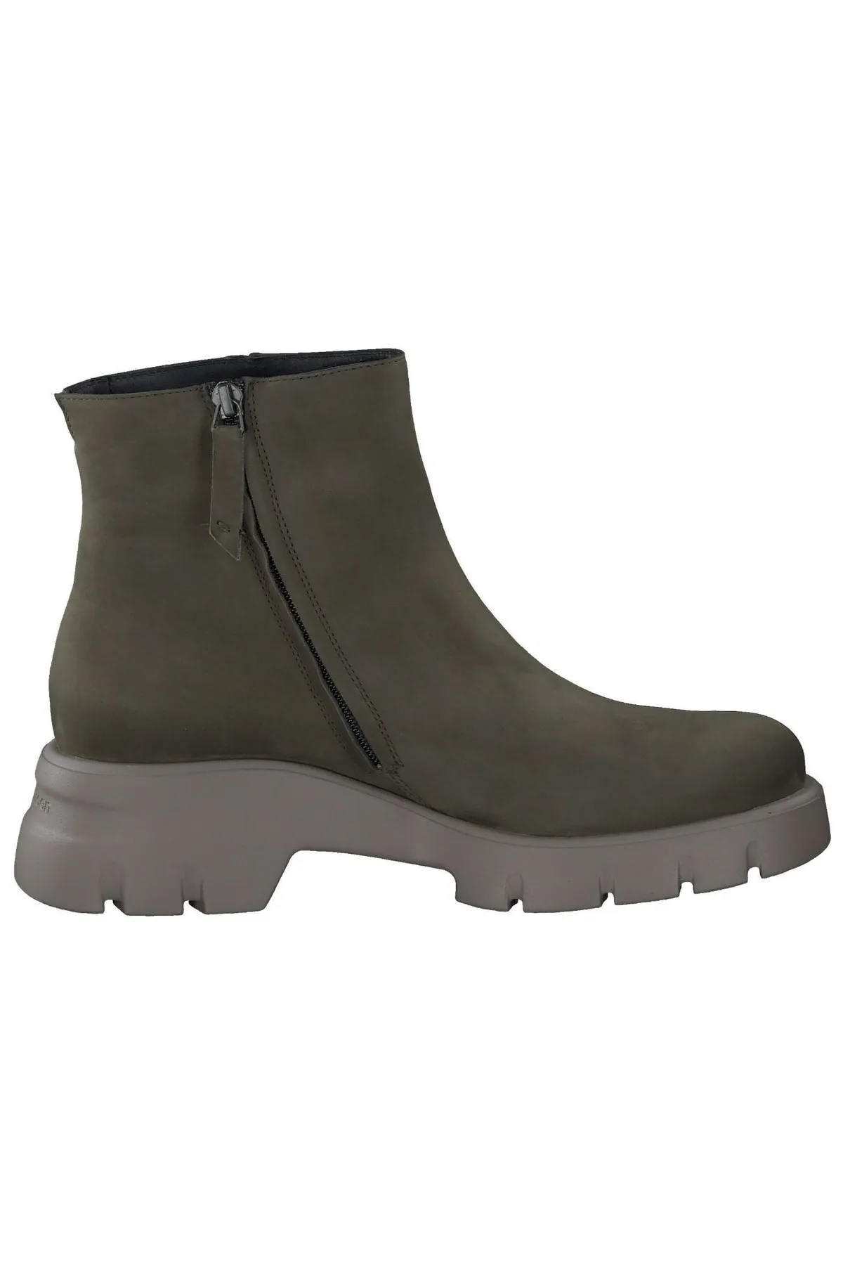 Paul Green  Stiefelette - Grün - Blockabsatz