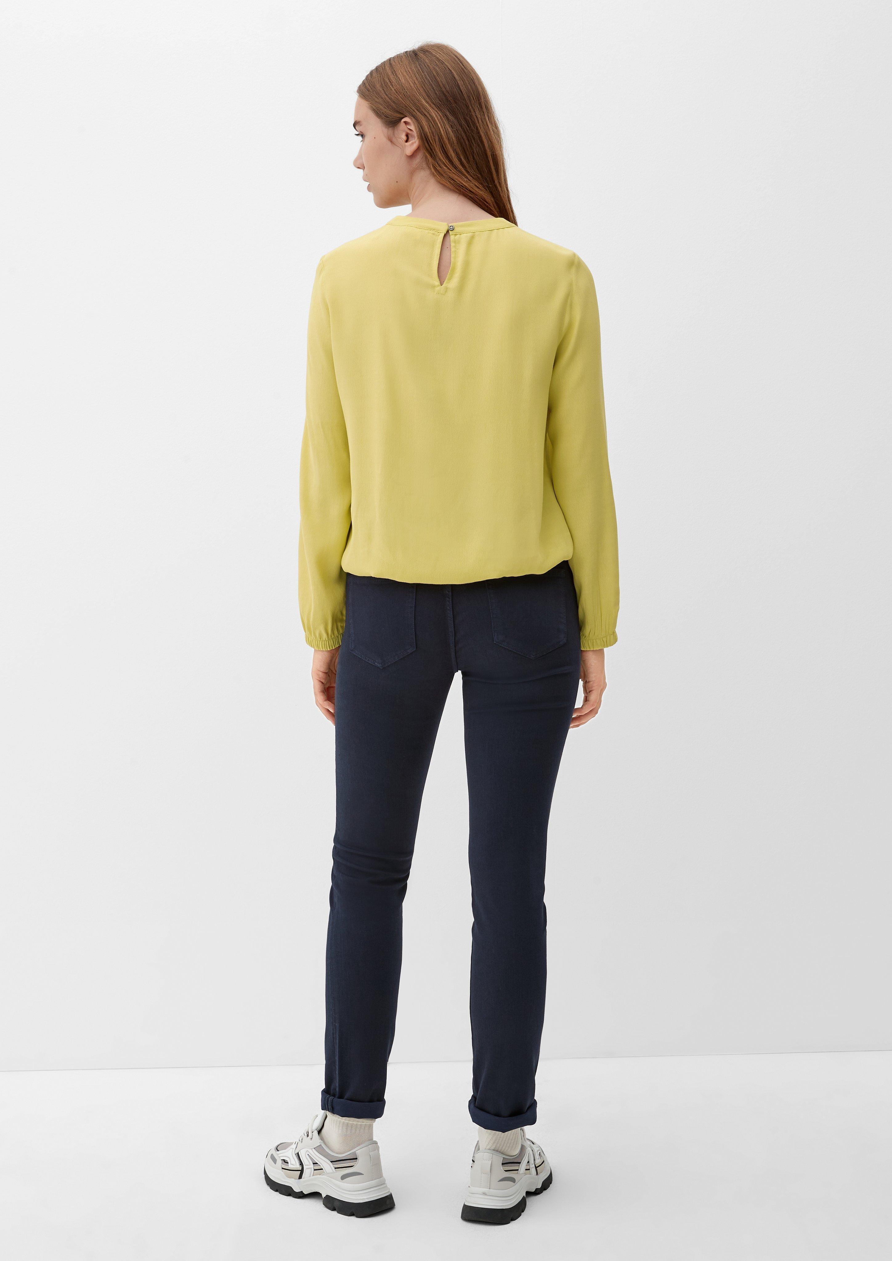 Blusenshirt aus Viskosecrêpe  2123983-1491