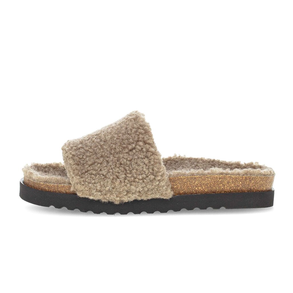 Gabor fashion Plüschhausschuh beige