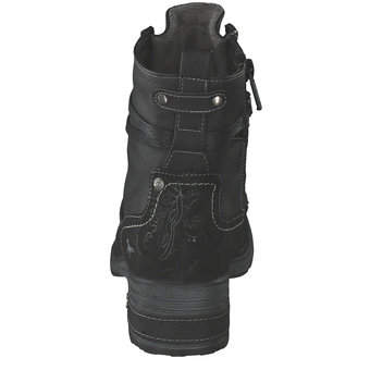 Mustang Schnürstiefelette in schwarz