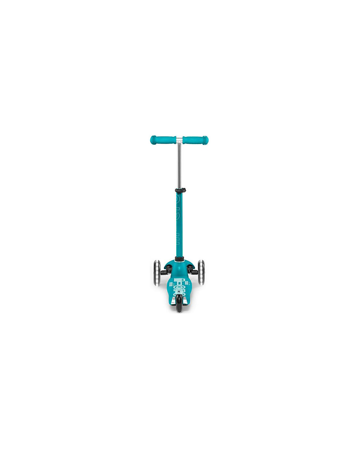 Kickboard mini micro deluxe LED aqua