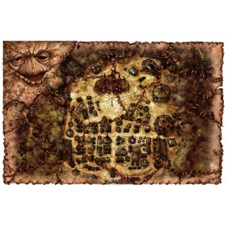 Heckna! - Fabric Maphew World Map (EN)