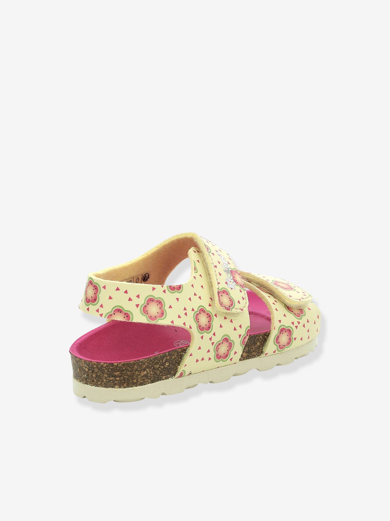 Sandales fille Summerkro Summerkick KICKERS® jaune flower