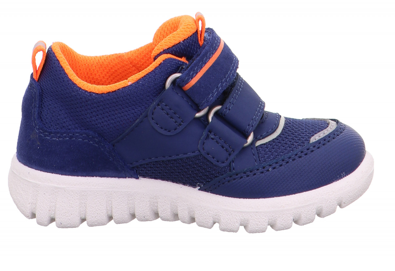 SPORT7 MINI - Blau/OrangeSneaker low mit Klettverschluss