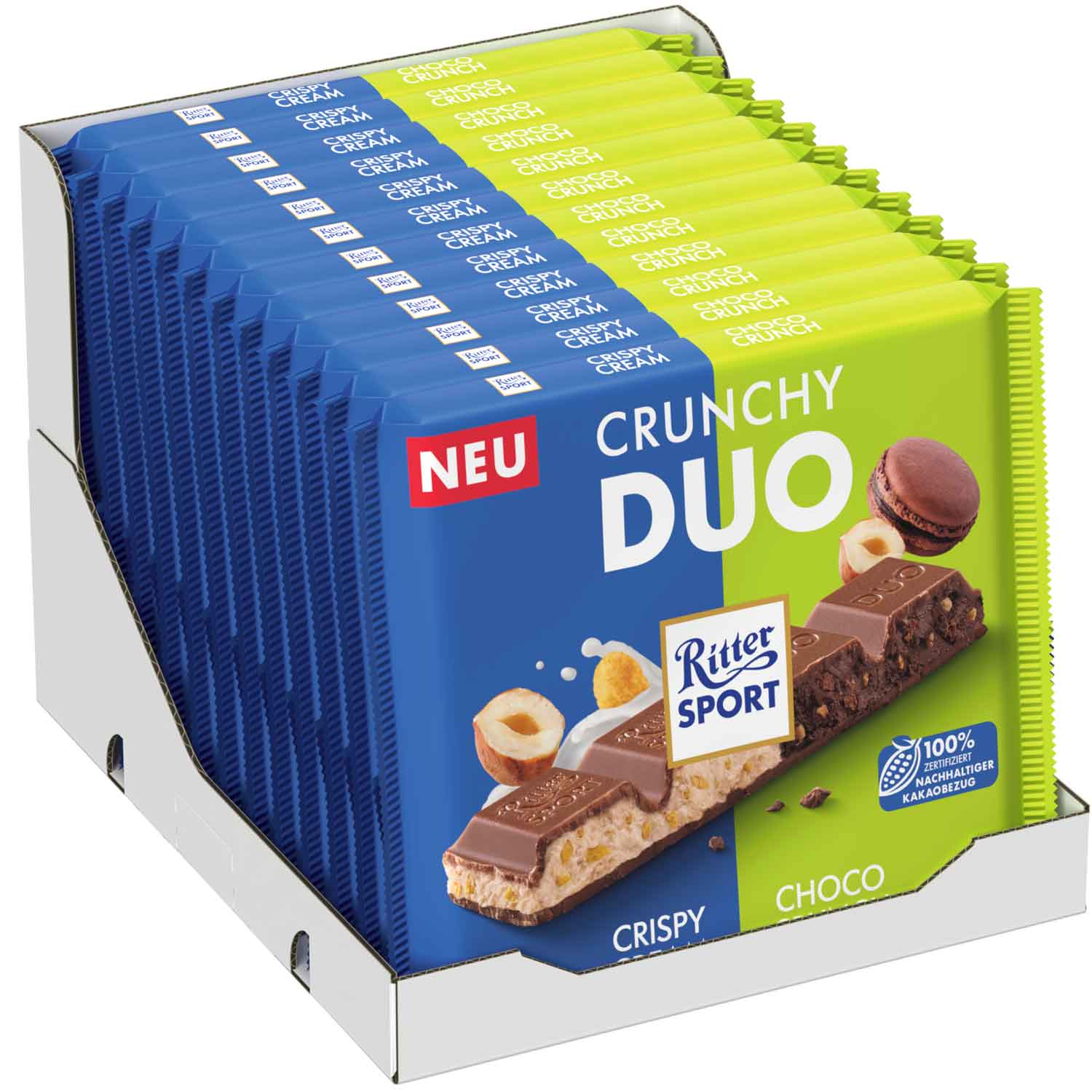 Ritter Sport Crunchy Duo 218g