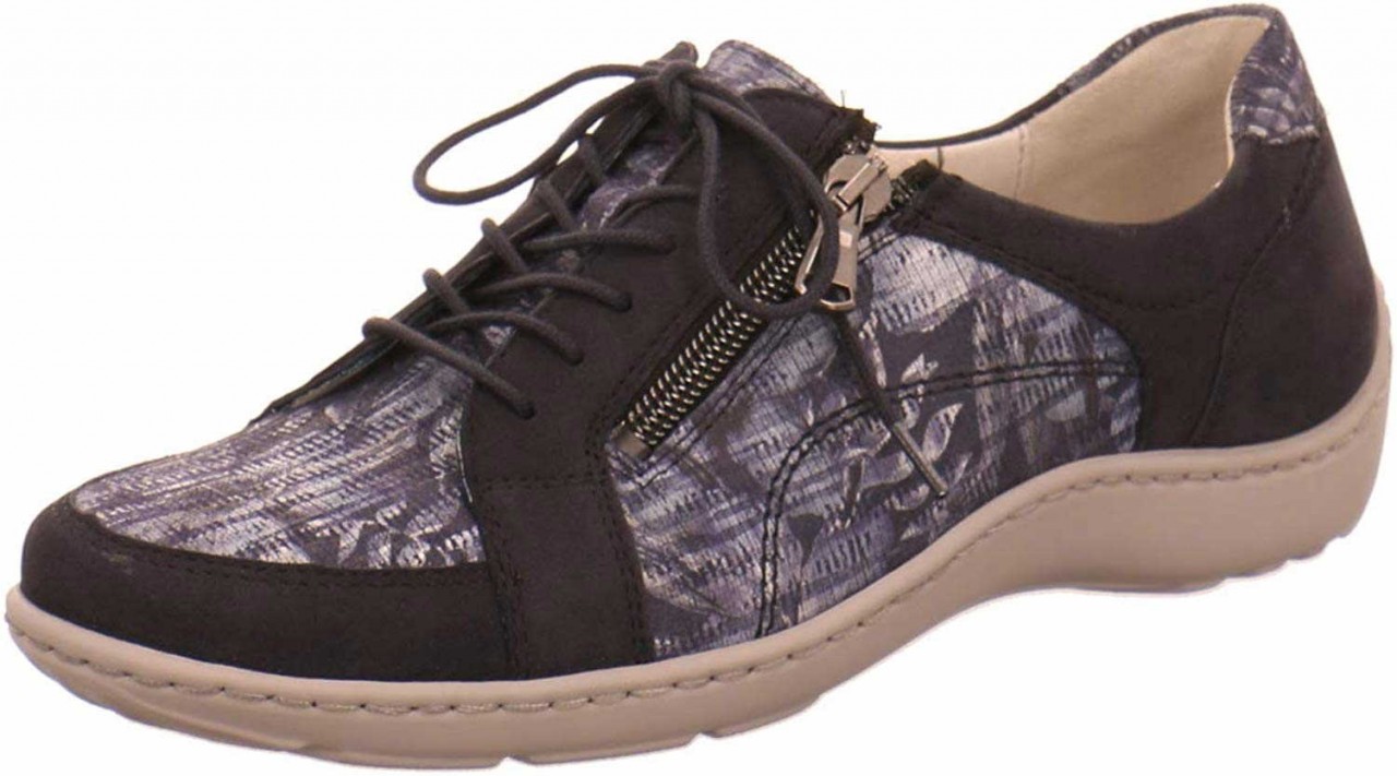 WALDLÄUFER Sneaker blau HENNI-Schnürer