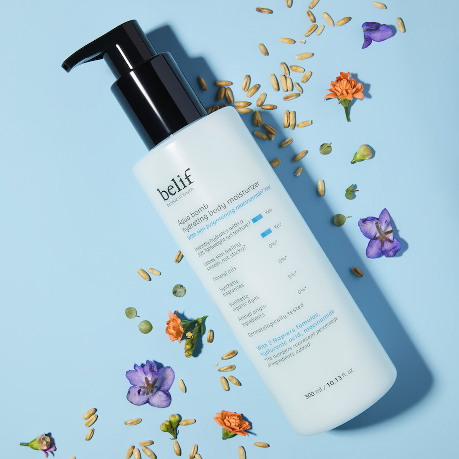Belif Aqua Bomb Hydrating Body Moisturizer Crème Corps Hydratante