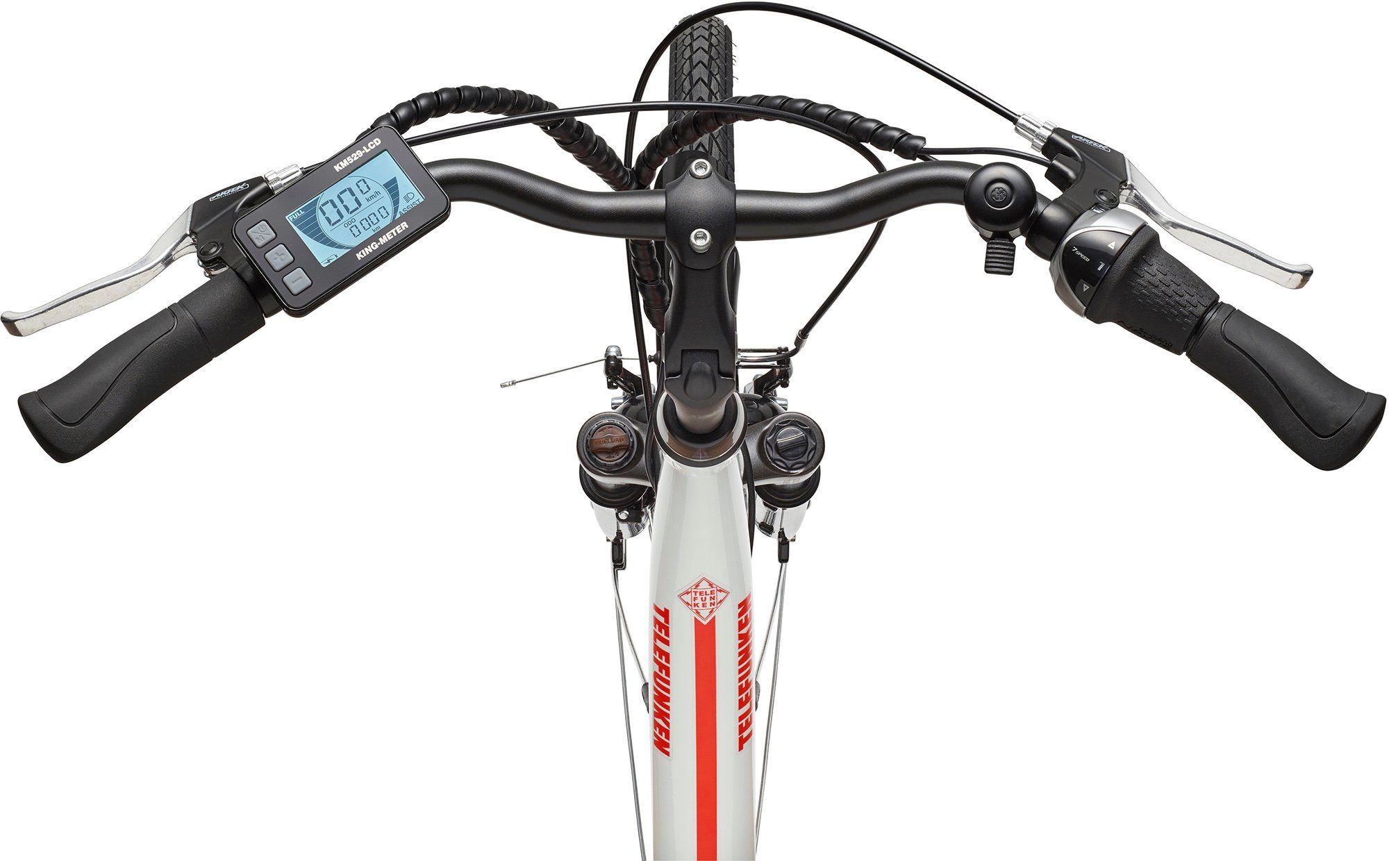 Telefunken E-Bike Multitalent RC890, 7 Gang Shimano Nexus Schaltwerk, Mittelmotor, 468 Wh Batterie, ebike Damen