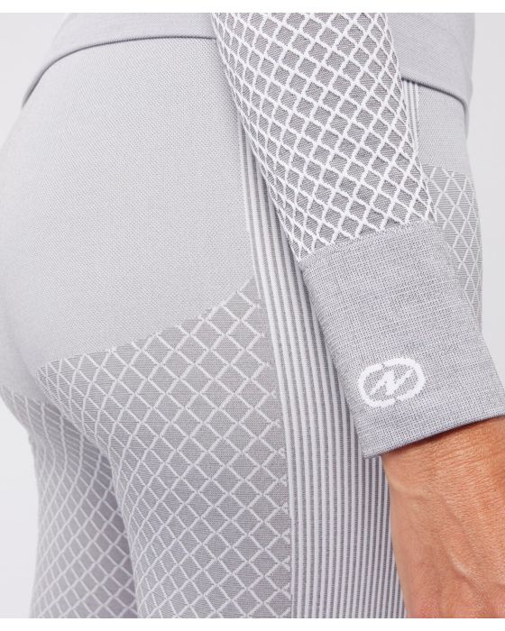 T-shirt col zippé Energy 3 Thermolactyl femme