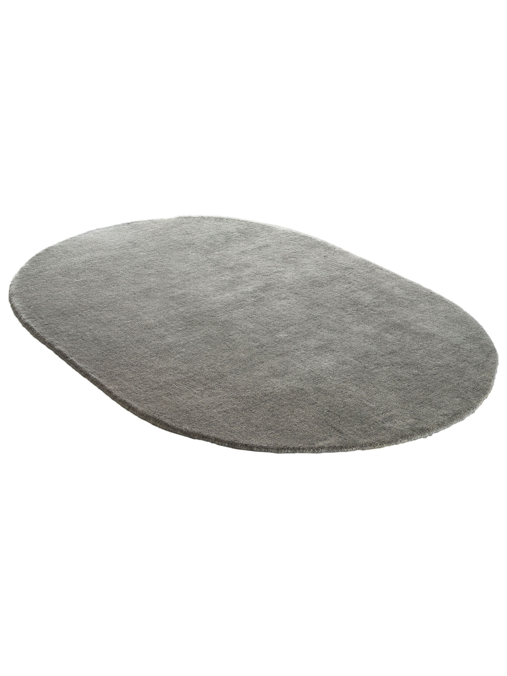 Tamesna Woll-Teppich, Grau