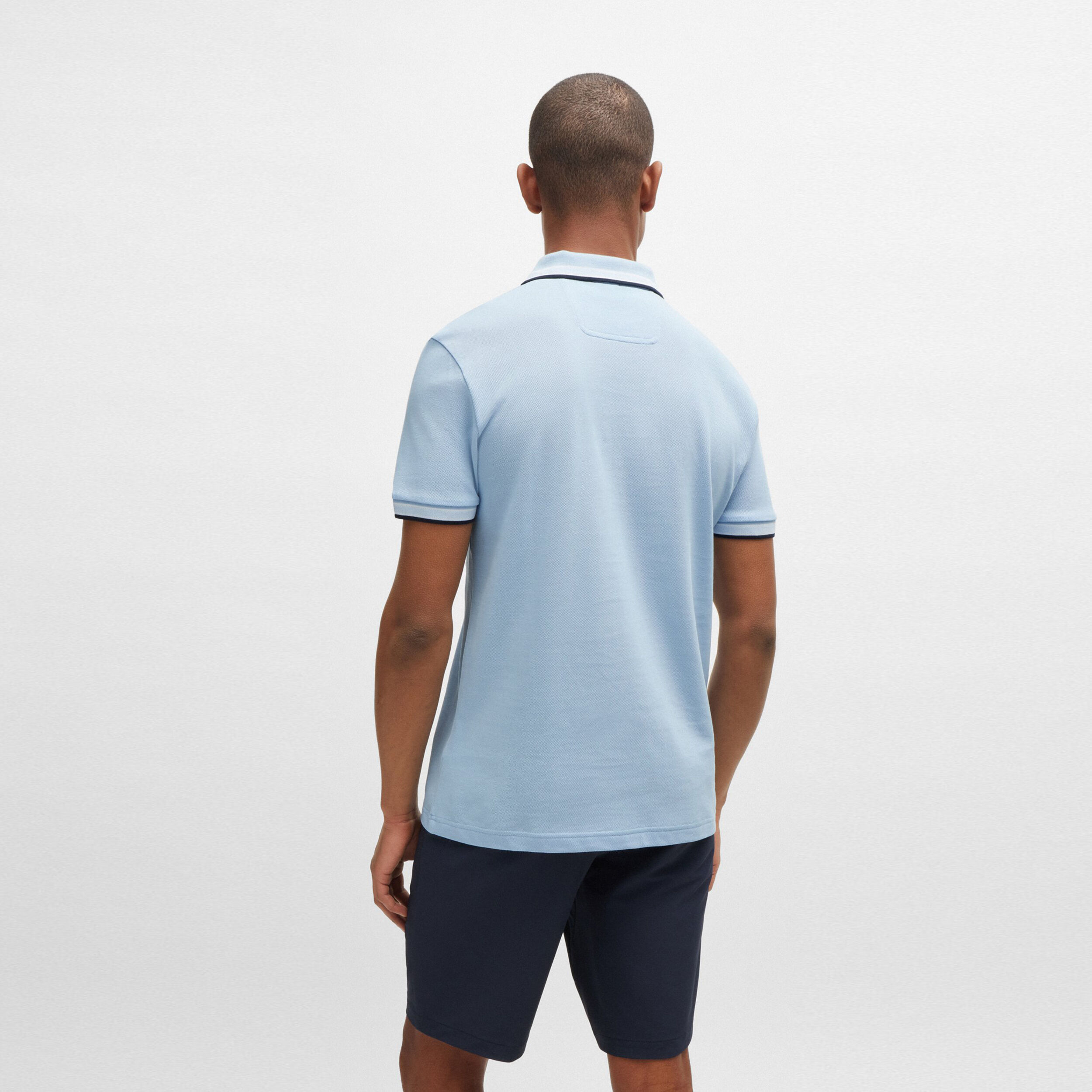 Paddy Polo Herren - Hellblau