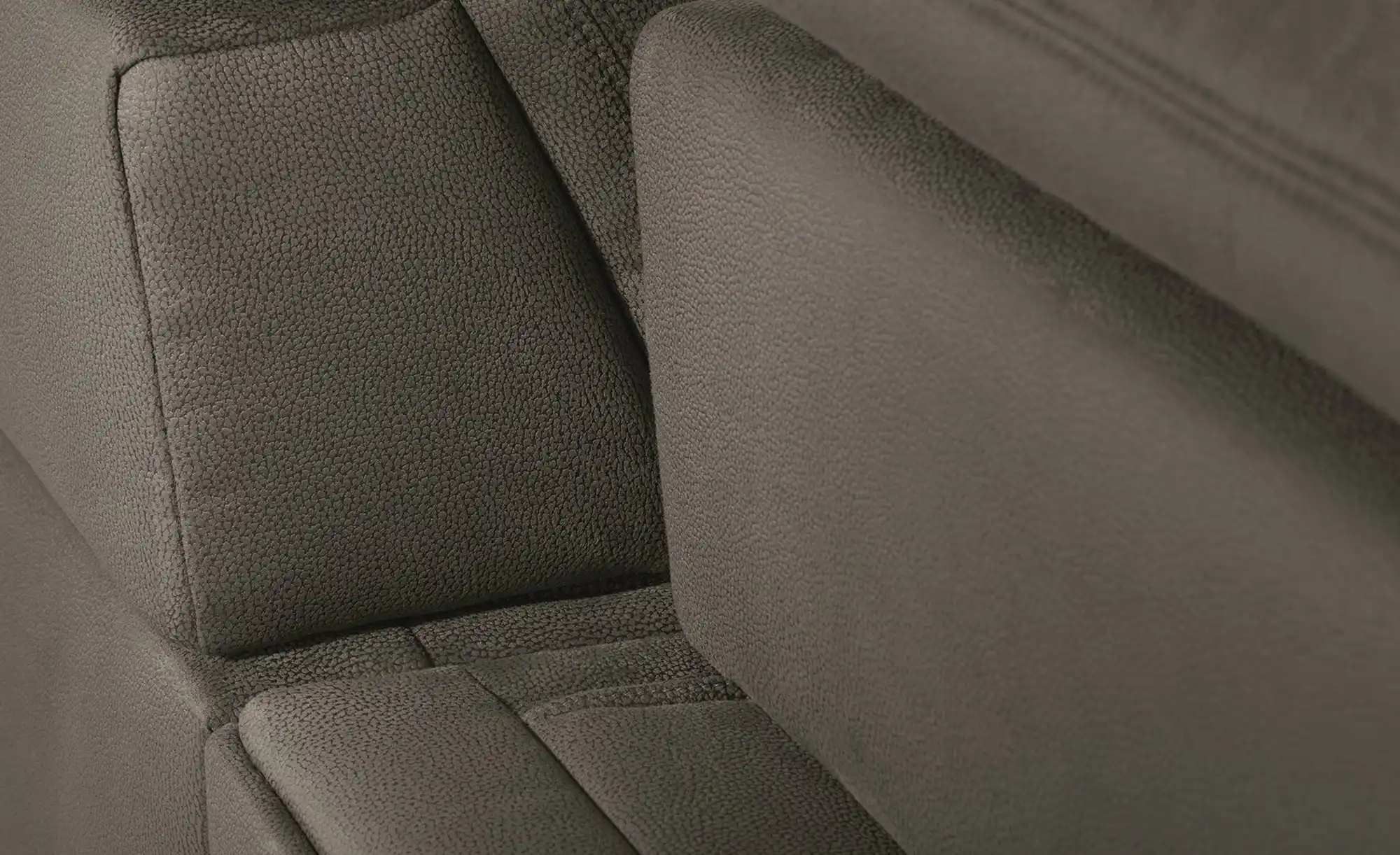 Kollektion Kraft Ecksofa aus Mikrofaser Kathrin
