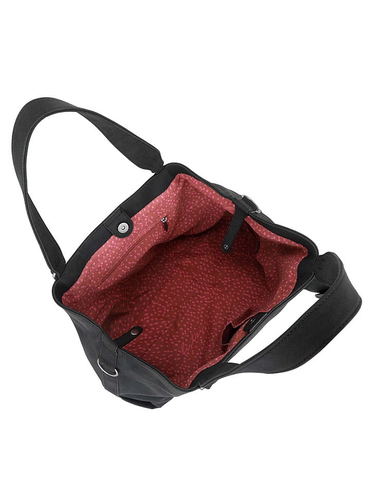 Fritzi aus Preußen Schultertasche in Schwarz - (B)16 x (H)32 x (T)43cm günstig kaufen onesize
