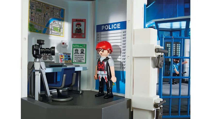 PLAYMOBIL 6872 - City Action - Polizei-Kommandozentrale mit Gefängnis
