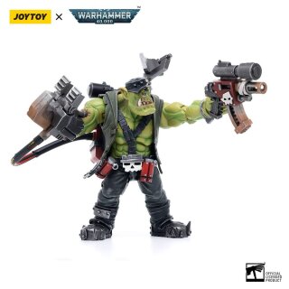 Warhammer 40k Actionfigur 1/18 Ork Kommandos Nob Nazbog 13 cm