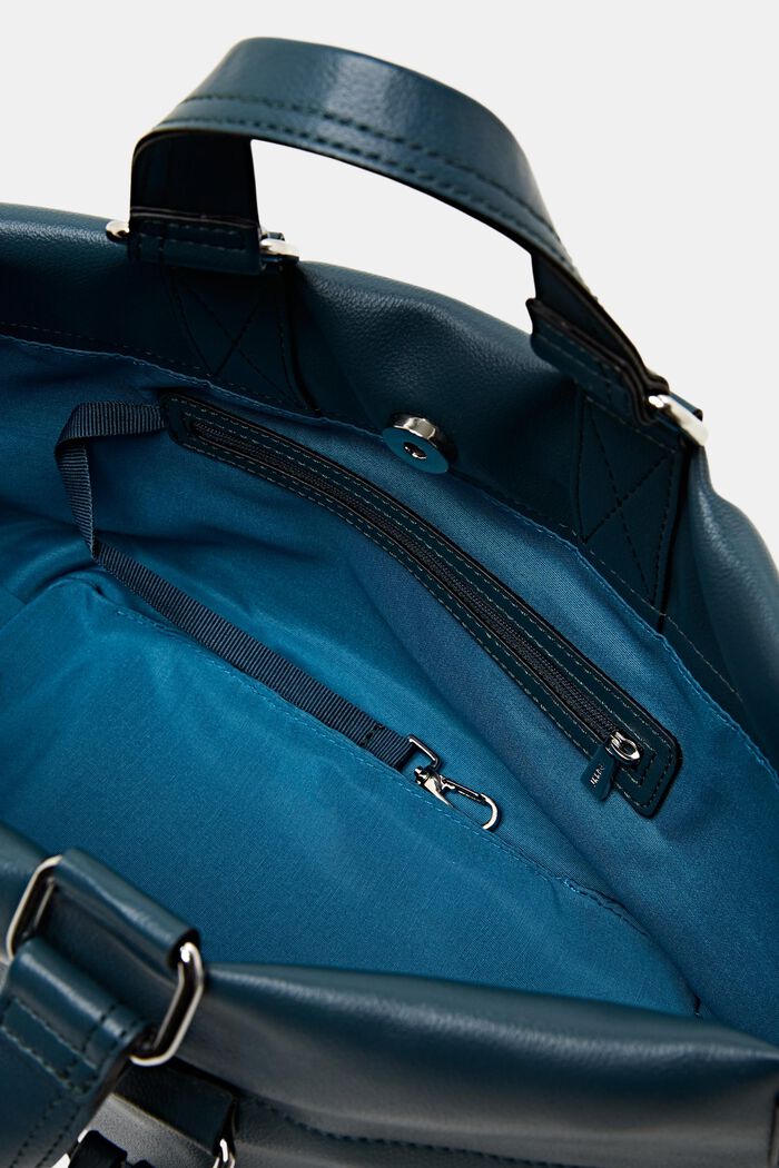 Große Tote Bag in Lederoptik