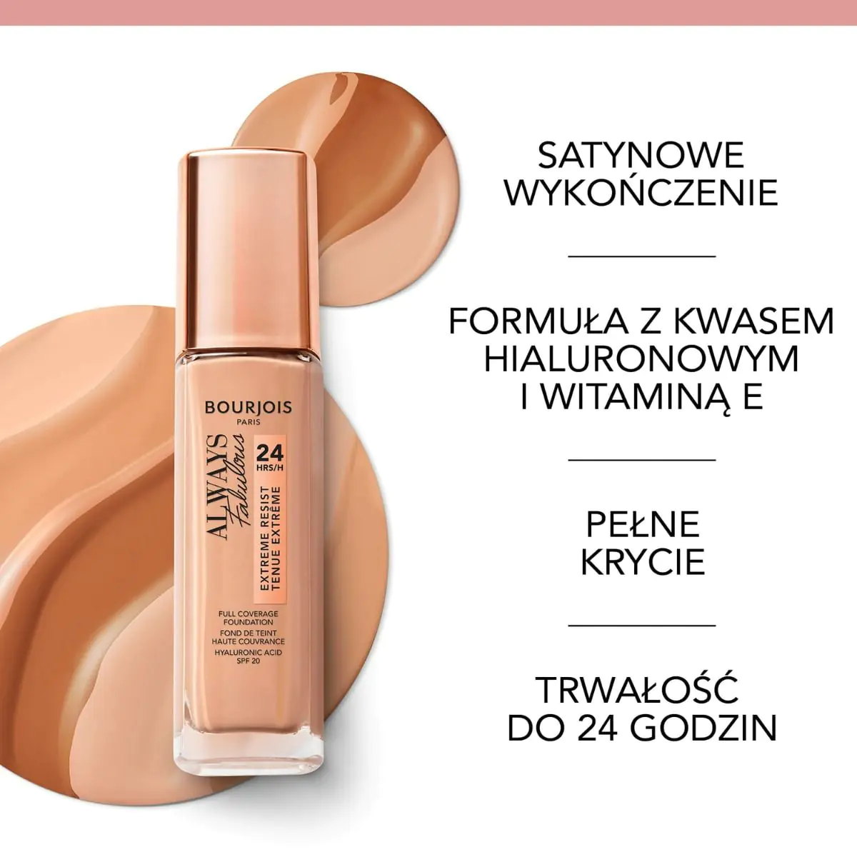 Bourjois Always Fabulous podloga za lice, 210 Vanilla