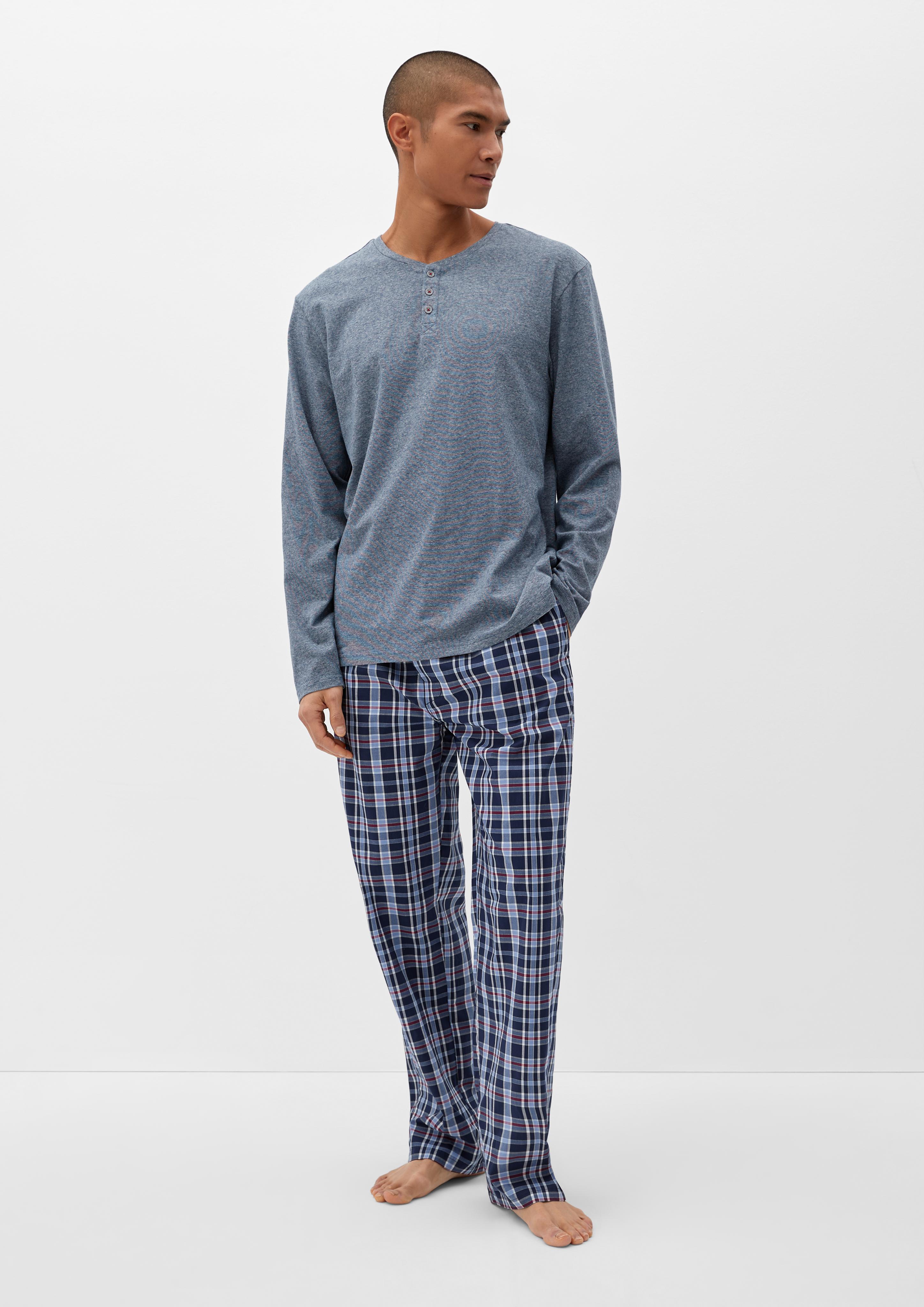 Meliertes Langarmshirt  6007556-56W1